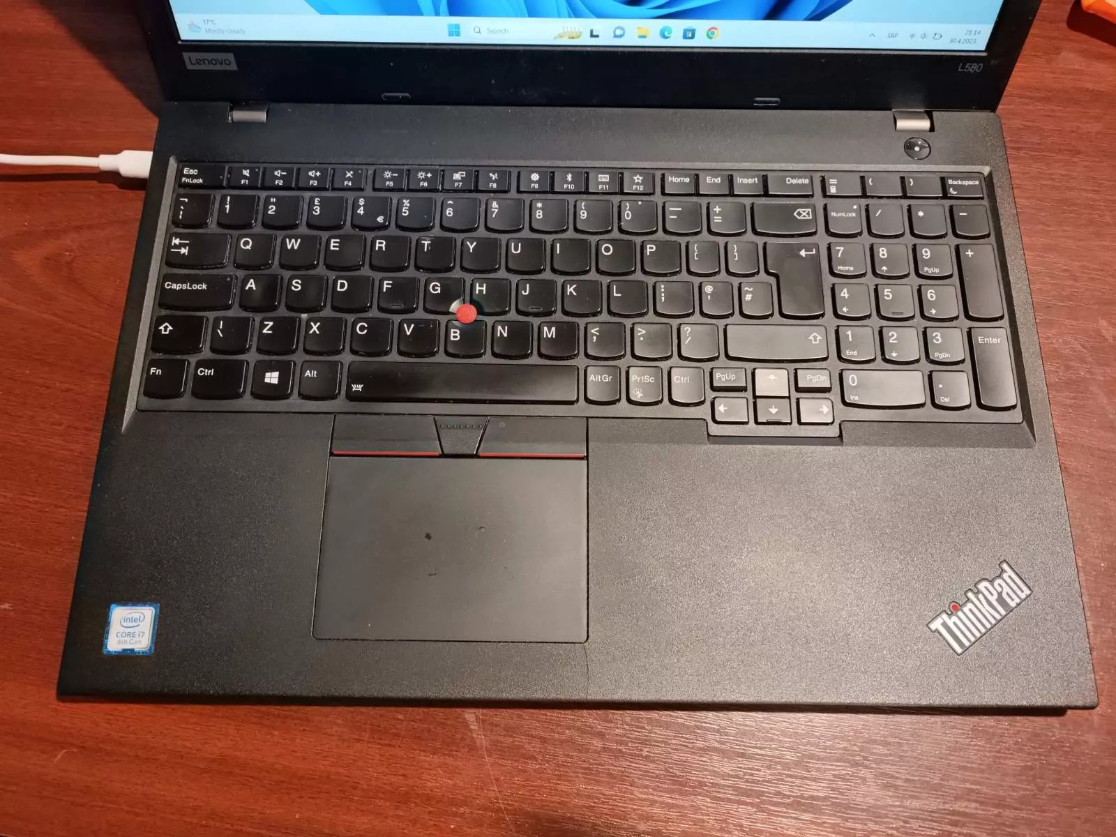 Lenovo ThinkPad L580/ I7 8550u Quad core/ 16GB/ 500GB SSD