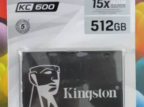 KINGSTON 512GB KC600 Black Sata3 R/W 550/520MB/s SKC600/512G