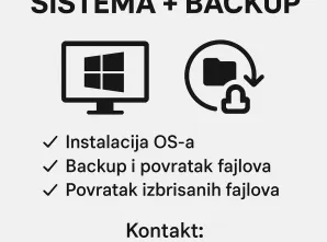 Instalcija sistema Windows/Mac/Linux Smederevo