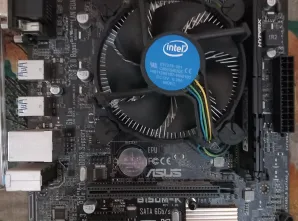 Intel i5-6400 + Asus B150M-K + Kingston DDR4 8GB