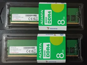 16 GB ( 2 x 8 GB ) DDR 4 na 3200 MHz ( novo )