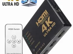 HDMI SWITCH SA DALJINSKIM+ 5V ispravljač Garancija