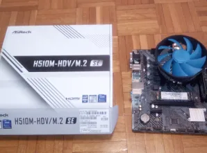 KOMPLET ASROCK H510+ PENTIUM GOLD 6405 +KULER Garancija