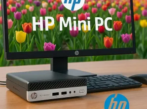 HP Mini Elitedesk - Intel i5 7500t - 16GB DDR4-256 SSD-Win10