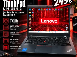 LENOVO - INTEL i5-1145G7 - 16GB - 256 SSD - FHD - WIN 11