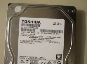 HDD 500GB Toshiba SATA