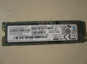 M.2 256GB Samsung NVMe