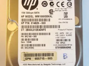 HP Enterprise 1TB 2.5' Sata3 7.2K MM1000GBKAL SERVERSKI HDD